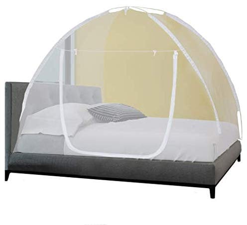 Probache - Moustiquaire dôme Pop-up Grandes Dimensions 195x180 cm Mobile pour lit