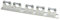 The Hill Brush HP215-W - Barra de aluminio para 5 perchas (515 mm)
