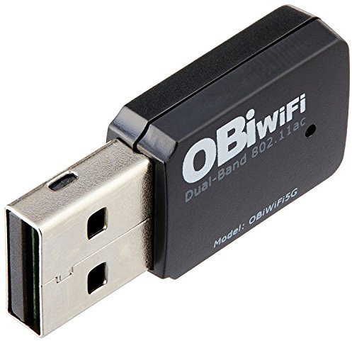 Obihai OBiWiFi5G 2.4/5GHz Wireless 802.11AC Adapter for OBi200, OBi202, OBi1022, OBi1032, OBi1062