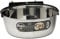 MidWest Homes for Pets Snap'y Fit Modell 42 Edelstahl-Schüssel für Haustiere, zum Befestigen an Hundeboxen und anderen Käfigen, für Hunde und Katzen, 1,9 l