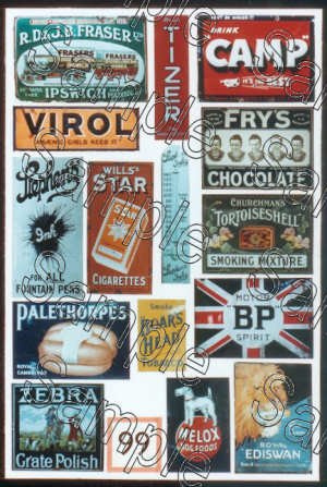 Tiny Signs TSO99 Enamel Advert Signs