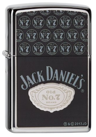 Zippo 2004096 Feuerzeug 250 Jack Daniels Old Nummer 7 Brund