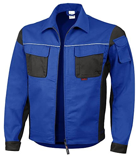Qualitex Arbeitsjacke Professionell Pro MG 245 – mehrere Farbe Gr. XX-Large, - Bleu/noir