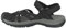 KEEN Women's Rose Sandal Black/Neutral Gray, 6