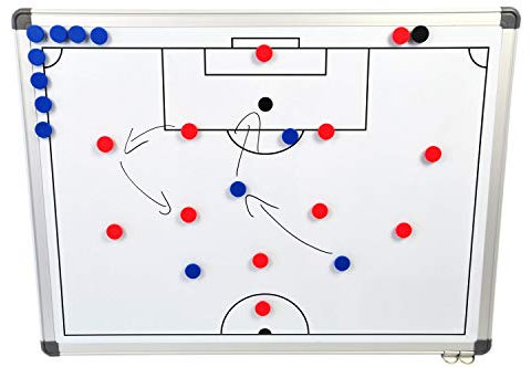 POWERSHOT Tableau stratégique magnétique de Football (60 x 45 cm)