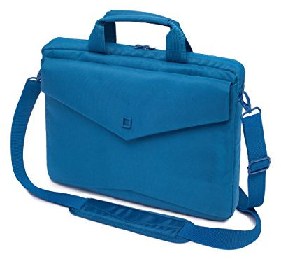 DICOTA Code Slim Case 13 (für Notebooks bis 33 cm) kompakte Notebooktasche mit Tablet-Fach / blau