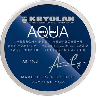 KRYOLAN ITALIA SRL, AQUACOLOR White 55 ML