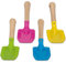 Goki 63929 Mini Pelle à Sable en métal avec Manche en Bois Mixte