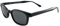 Original X-KD's 20% größere polarisierte Gläser, schwarzer Rahmen, Biker-Sonnenbrille, schwarz, Erwachsene, Schwarz, Adult