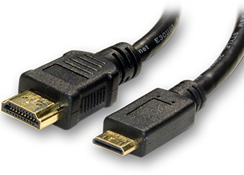 1.5m Long Mini HDMI Type C to HDMI A Cable Lead V1.4 High Speed With Ethernet (Mini HDMI 1.5m)