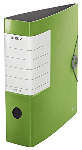 Leitz Qualitäts-Ordner 180° Solid A4 für ca. 500 Blatt (hellgrün, 10er Vorteilspack)