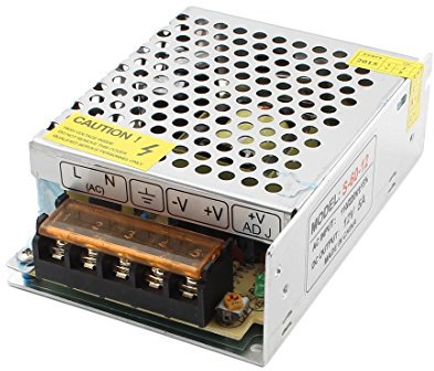 BW AC 110–220 V 12 V 5 A 60 W Adaptateur d'alimentation à découpage pour bande lumineuse LED