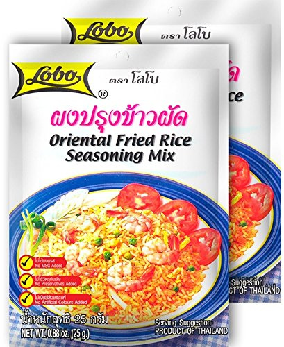 Lobo Oriental Fried Seasoning Mix 25g (Pack of 2)
