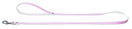 Hunter Verstellbare Hundeführleine Modern Art, rosa / weiß