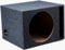 ASC Single 12 Subwoofer Universal Fit Vented Port Sub Box Speaker Enclosure by American Sound Connection