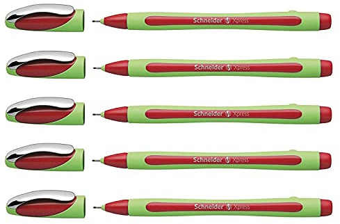 SCHNEIDER NOVUS Fineliner XPress rot 0,8mm 4004675059819