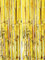 Oblique Unique® Lametta Vorhang 92x245 cm (Gold)