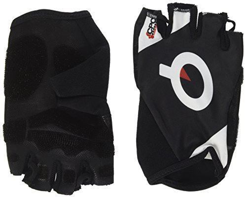 Prologo Kurzfingerhandschuh CPC Logo Untergrund Größe M, Short Fingers, GLOVESFWB02-M Handschuhe, schwarz-Weiß, M