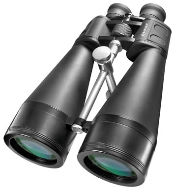 BARSKA X-Trail 20x80 Binocular with Braced-in Tripod Adapter , Black