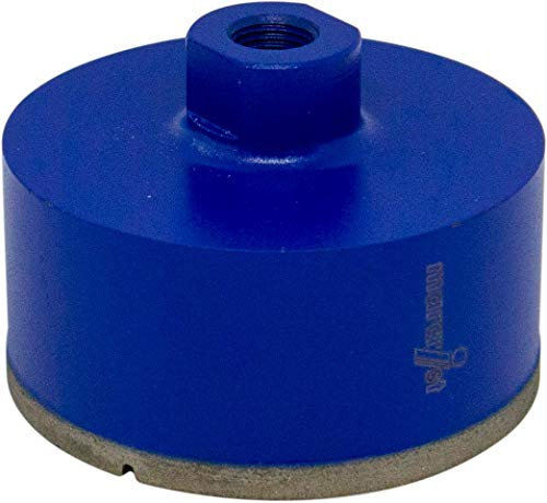 Marcrist Tile Drill PG850 Diameter 6 mm / 8 mm / 10 mm / 15 mm / 19 mm / 22 mm / 26 mm / 32 mm / 36 mm / 53 mm / 58 mm / 65 mm / 70 mm / 80 mm / 112 mm - Tiles, Porcelain Stoneware Clinker Natural Stone Granite Marble Ceramic Terracotta - Perfect for Tilers