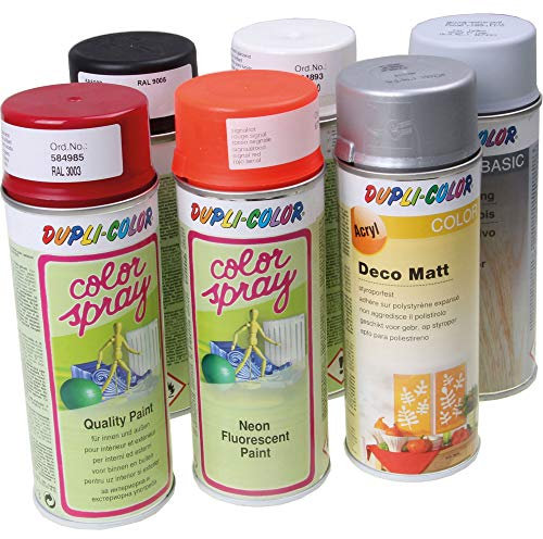 Dupli-Color 625749 Color-Spray, 400 ml, Chromgelb Glanz