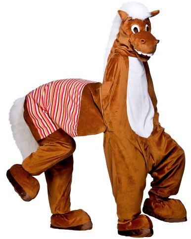 Wicked Costumes Adult Deluxe 2 Man Panto Horse Fancy Dress Mascot - One Size