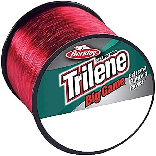 Berkley Trilene Big Game Monofile Angelschnur, 20LB | 9kg, 600m, Rot