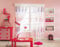 Gardine Prinzessin 1 Teil 242B x 150L Kinderzimmer Vorhang