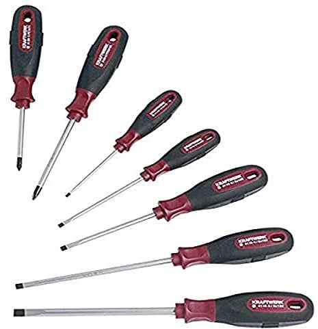 Kraftwerk-4161-7 pzs. Set Tournevis ergokraft-/ PZ