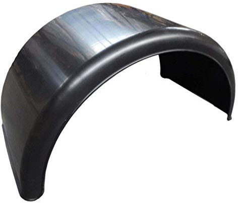 Kotflügel 440 x 1280 mm (Breite x Spannweite) Halbkreis Kunststoff PE LKW, Anhänger, NFZ