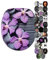 Sanilo Toilet Seat, Wide Choice of Black Toilet Seats, Stable Hinges, Easy to Mount (Vanda)