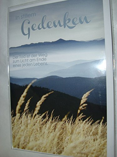 TrauerkarteIn stillem Gedenken Karte mit Umschlag 1 Stück