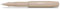 Kaweco Skyline Sport Cappuccino Gel- / Kugelschreiber inklusive 0,7 mm Rollerball Tintenroller Mine für Linkshänder & Rechtshänder im klassischen Design mit Keramikkugel I Gelroller 13,5 cm, beige, 10,5cm