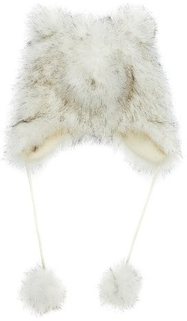Barts Wild Inka Mütze mit Ohrenklappen - Weiß
