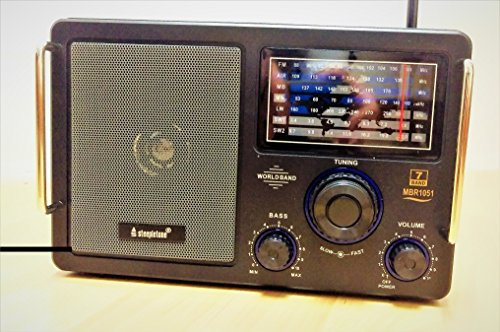 Steepletone MBR1051 Multi Portable 7-Band World Receiver - Black