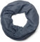 styleBREAKER Damen Loop Schal mit Glitzer-Effekt | Einfarbiger Schlauchschal aus weicher Viskose | Leicht & Elegant | 87 x 93 cm, Farbe:Grau-Blau