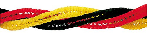 Everflag Girlande Deutschland Spirale aus 3 kleinen Girlanden