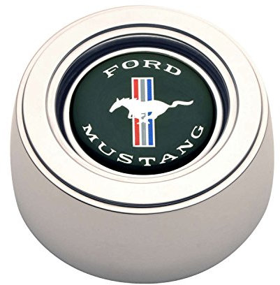 GT Performance Hi-Rise Horn Button mit Mustang Emblem 11-1525