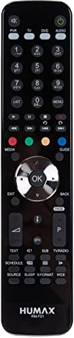 Humax rm-f01 Remote Control for Freeview HD Fox T2