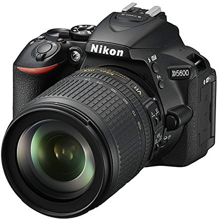 Nikon D5600 Digitale Spiegelreflexkamera, Schwarz