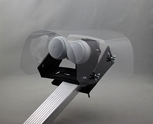 Hochwertige Wetterschutzhaube Klar für LNB Bei Regen, Schnee, Hagel und Eis Protector Regenschutz 3D 4K HDTV Digital Analog Premium Ausführung Transparent !
