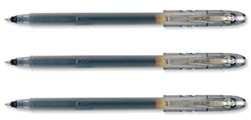 Pilot 570318 Supergel Rollerball 0.7 mm Tip (Box of 12) - Black