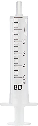 10 x STERILE 5ML LEUR SLIP SYRINGE