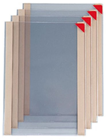 tarifold Sichthülle KANG,magnetische Schließung,transparent,rote Ecken,A4,5/VE