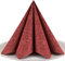 Servietten Ornament bordeaux Premium Airlaid, STOFFÄHNLICH | 125 Stück | 40 x 40cm | Hochzeitsserviette | hochwertige edle Serviette für Hochzeit, Geburtstag, Party, Taufe, Kommunion | made in Germany