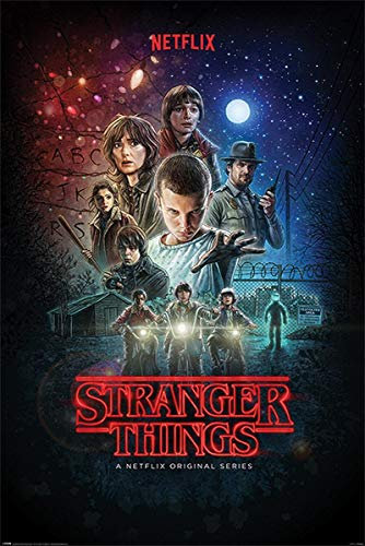Stranger Things Poster Winona Ryder (61cm x 91,5cm) + weiÃŸe Geschenkverpackung. Verschenkfertig!
