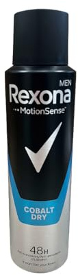 REXONA MEN MotionSense COBALT DRY 48h ANTI-PERSPIRANT SPRAY 5.0 Oz / 150 ml by Rexona