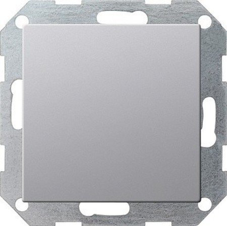 Gira Blindabdeckung alu 0268203 E22 Einsatz/Abdeckung für Kommunikationstechnik 4010337048558