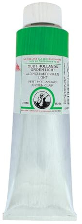 Old Holland Classic Oil Color - Green Light 225ml Tube 225ml Tube
