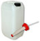 Bidon de 15 l naturel avec bec verseur flexible (DIN 61)